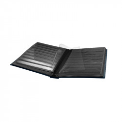 Classeur Premium cuir 64 pages pour timbres.