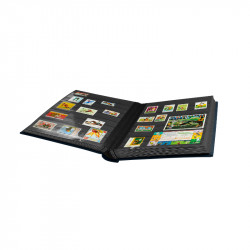 Classeur Premium cuir 64 pages pour timbres.