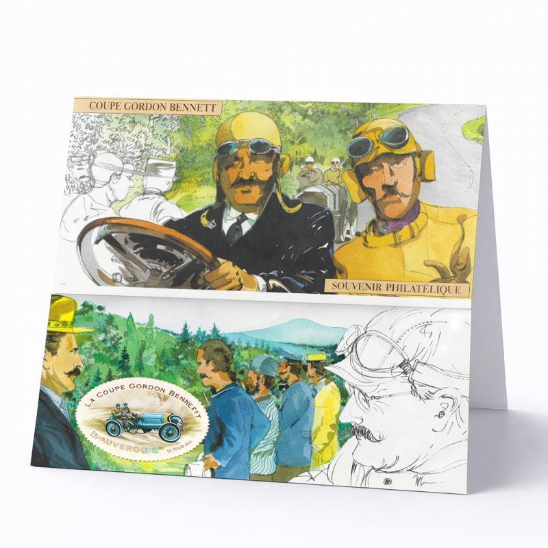 Bloc souvenir N°4 Coupe Gordon Bennett neuf**.