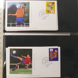 Collection entiers postaux de France 1997-2003 en album Lindner.