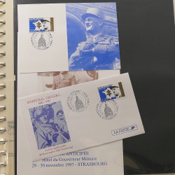 Collection entiers postaux de France 1997-2003 en album Lindner.