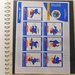 Collection entiers postaux de France 1997-2003 en album Lindner.