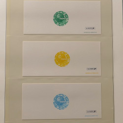 Collection entiers postaux de France 1997-2003 en album Lindner.