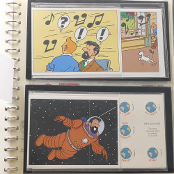 Collection entiers postaux de France 1997-2003 en album Lindner.