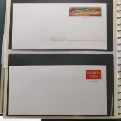 Collection entiers postaux de France 1997-2003 en album Lindner.