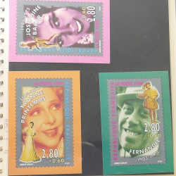 Collection entiers postaux de France 1992-1996 en album Lindner.