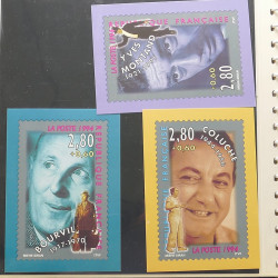 Collection entiers postaux de France 1992-1996 en album Lindner.