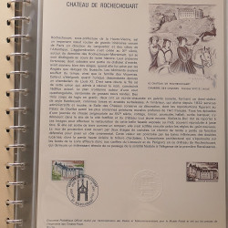 Collection documents premier jour de France 1975 complet en un album.