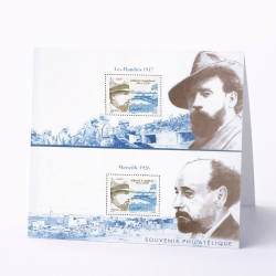 Blocs souvenirs N°17-22 Albert Londres neuf**.