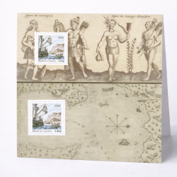 Blocs souvenirs N°27-32 Fondation de Québec neuf**.