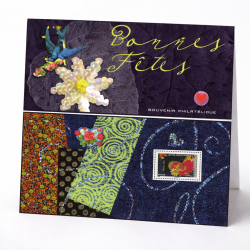 Bloc souvenir N°35 Bonnes fêtes - Cœur neuf**.