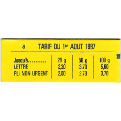 Carnet de 10 timbres Marianne de Liberté 2376-C10.