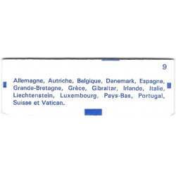 Carnet mixte de 8 timbres Marianne de Briat N°1506.