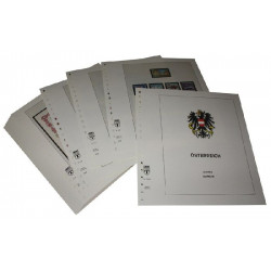 Feuilles préimprimées Lindner-T Autriche 2022-2024.