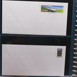 Collection entiers postaux de France 2008-2019 en album Lindner.
