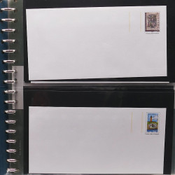 Collection entiers postaux de France 2008-2019 en album Lindner.
