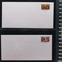 Collection entiers postaux de France 2008-2019 en album Lindner.