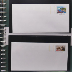 Collection entiers postaux de France 2008-2019 en album Lindner.
