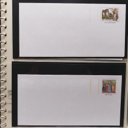 Collection entiers postaux de France 2008-2019 en album Lindner.