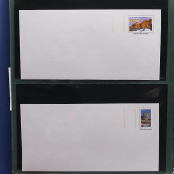 Collection entiers postaux de France 2008-2019 en album Lindner.