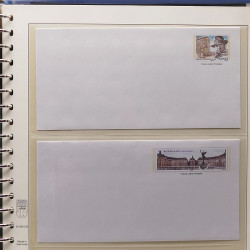 Collection entiers postaux de France 2008-2019 en album Lindner.