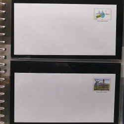 Collection entiers postaux de France 2008-2019 en album Lindner.