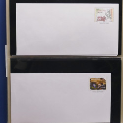 Collection entiers postaux de France 2008-2019 en album Lindner.