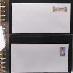 Collection entiers postaux de France 2008-2019 en album Lindner.