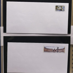 Collection entiers postaux de France 2008-2019 en album Lindner.