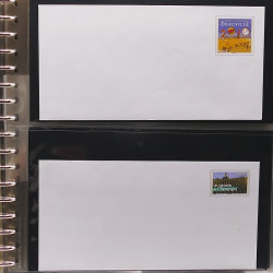 Collection entiers postaux de France 2008-2019 en album Lindner.