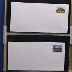 Collection entiers postaux de France 2008-2019 en album Lindner.