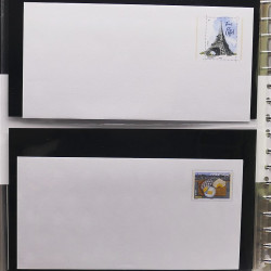 Collection entiers postaux de France 2008-2019 en album Lindner.