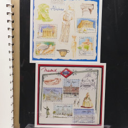 Collection entiers postaux de France 2008-2019 en album Lindner.