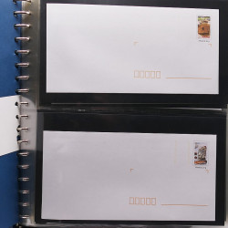 Collection entiers postaux de France 2006-2007 en album Lindner.