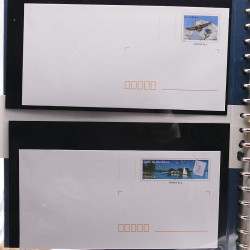 Collection entiers postaux de France 2006-2007 en album Lindner.