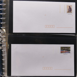 Collection entiers postaux de France 2006-2007 en album Lindner.