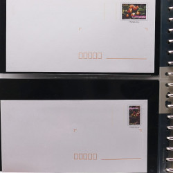 Collection entiers postaux de France 2006-2007 en album Lindner.