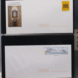 Collection entiers postaux de France 2006-2007 en album Lindner.