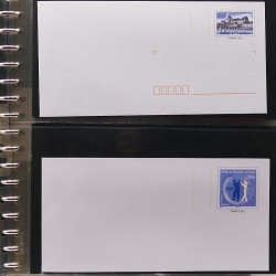Collection entiers postaux de France 2006-2007 en album Lindner.