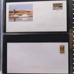 Collection entiers postaux de France 2006-2007 en album Lindner.