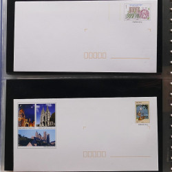 Collection entiers postaux de France 2006-2007 en album Lindner.