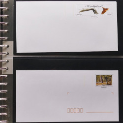 Collection entiers postaux de France 2006-2007 en album Lindner.