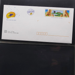 Collection entiers postaux de France 2006-2007 en album Lindner.