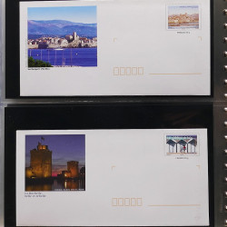 Collection entiers postaux de France 2006-2007 en album Lindner.