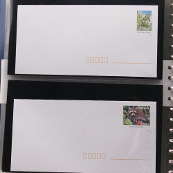 Collection entiers postaux de France 2006-2007 en album Lindner.
