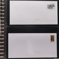 Collection entiers postaux de France 2006-2007 en album Lindner.