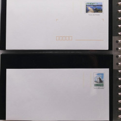 Collection entiers postaux de France 2006-2007 en album Lindner.