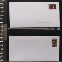 Collection entiers postaux de France 2006-2007 en album Lindner.