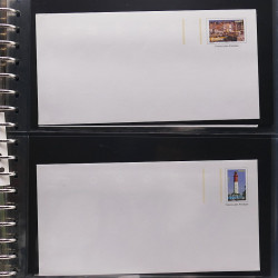 Collection entiers postaux de France 2006-2007 en album Lindner.