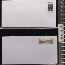Collection entiers postaux de France 2006-2007 en album Lindner.